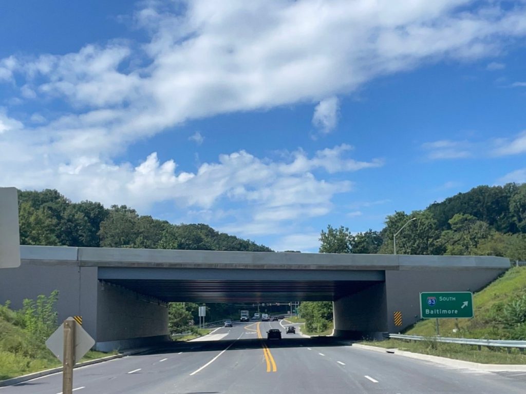 I83 Bridges over Padonia Rd